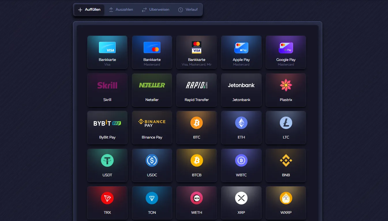 Vavada Register Österreich — Ein- und Auszahlungen nach der Anmeldung
